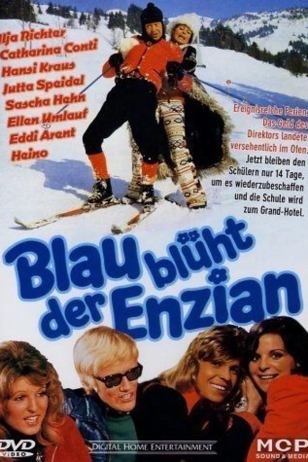 Blau blüht der Enzian Poster