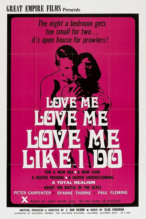 Love Me Like I Do Poster
