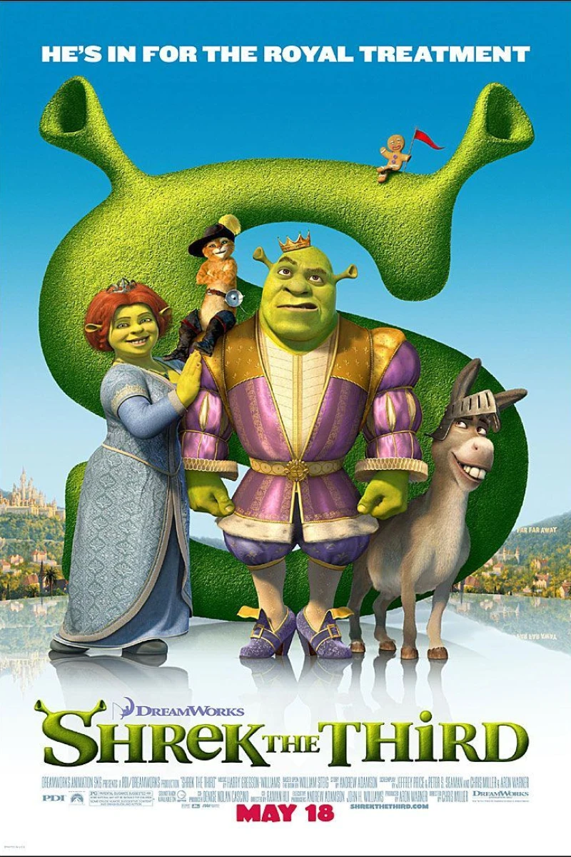 Shrek den tredje Poster