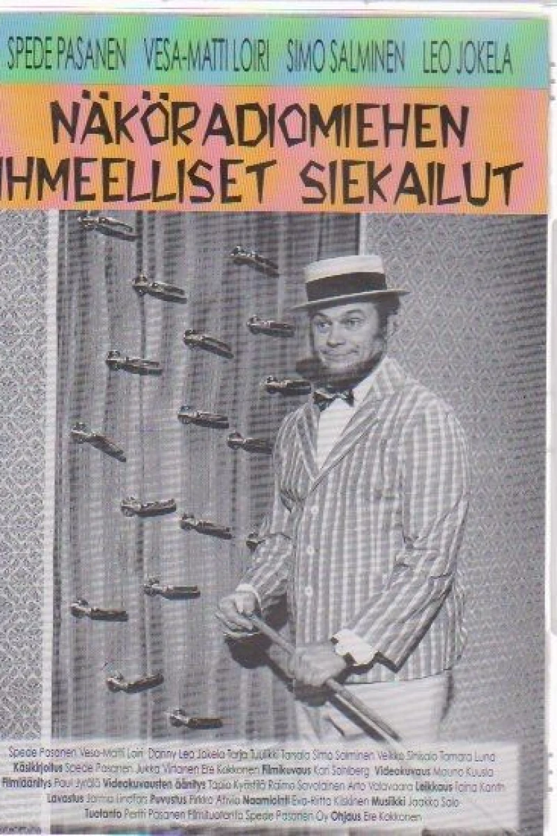 Näköradiomiehen ihmeelliset siekailut Poster