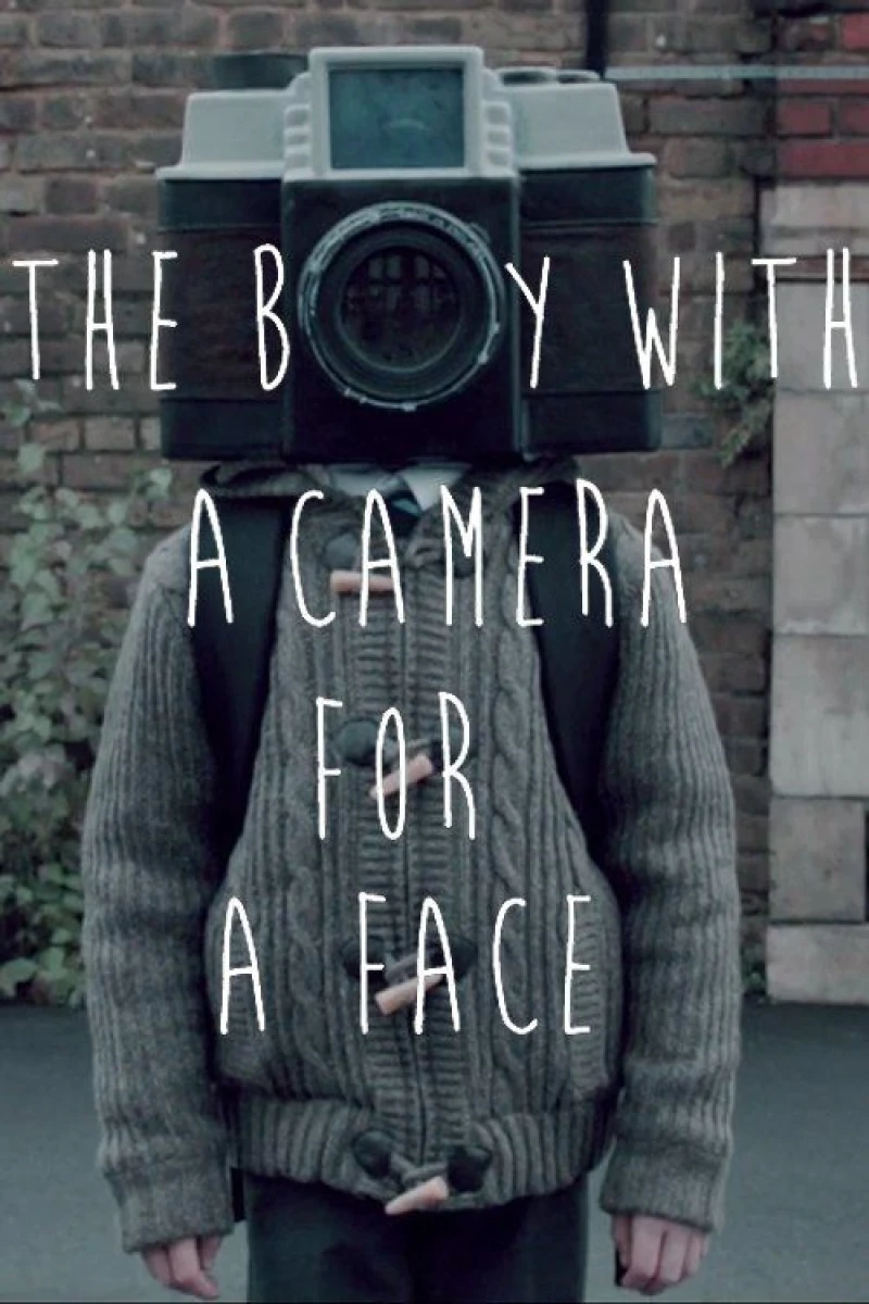 The Boy with a Camera for a Face Poster