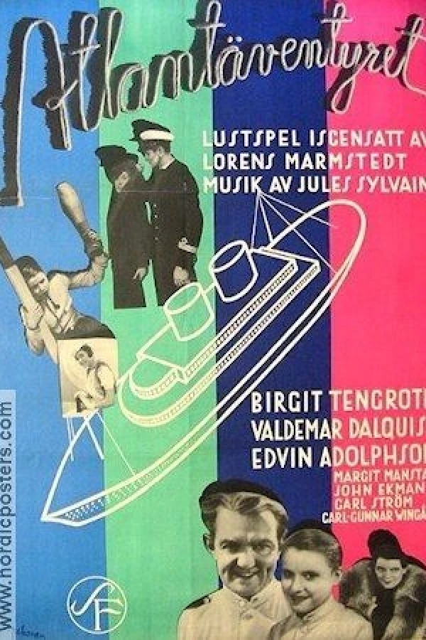 Atlantäventyret Poster