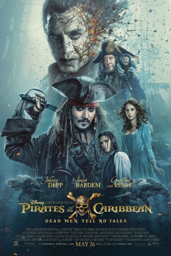 Pirates of the Caribbean: Salazar's Revenge Poster