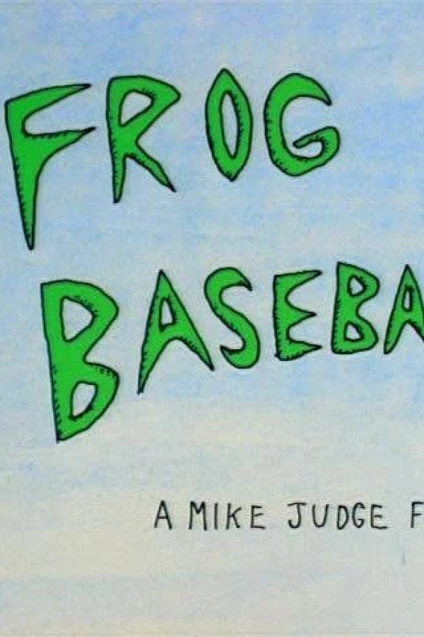 Frog Baseball Poster