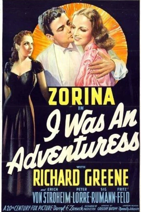 I Was an Adventuress Poster
