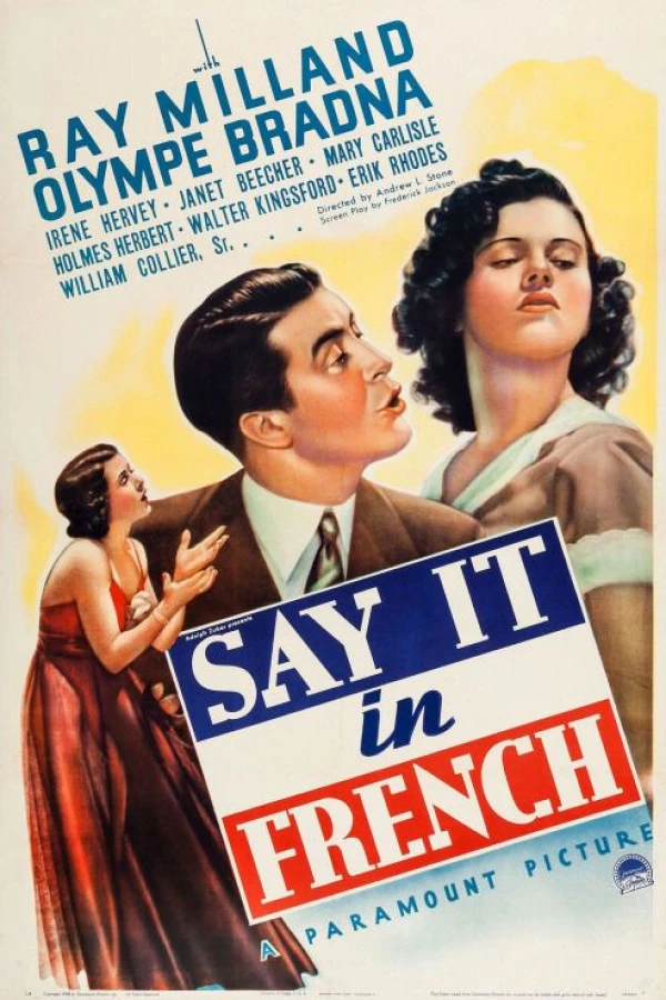 Min kyska fransyska Poster