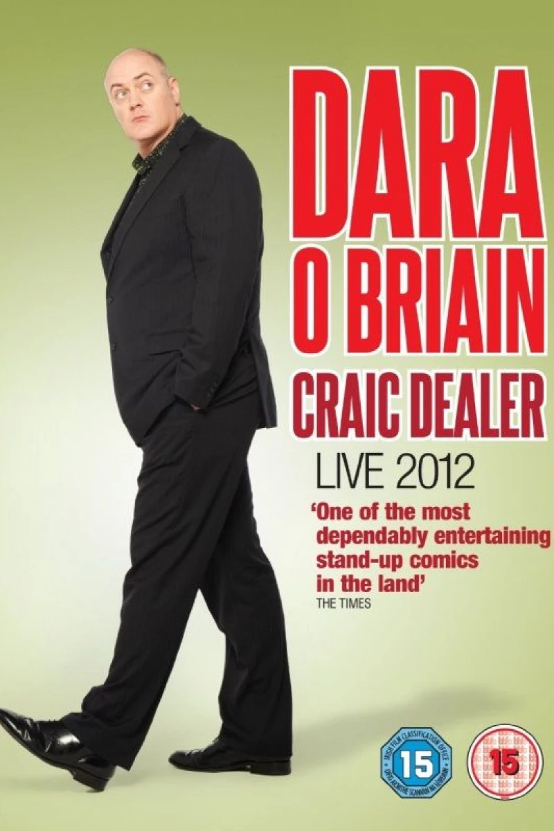 Dara O Briain: Craic Dealer Live Poster