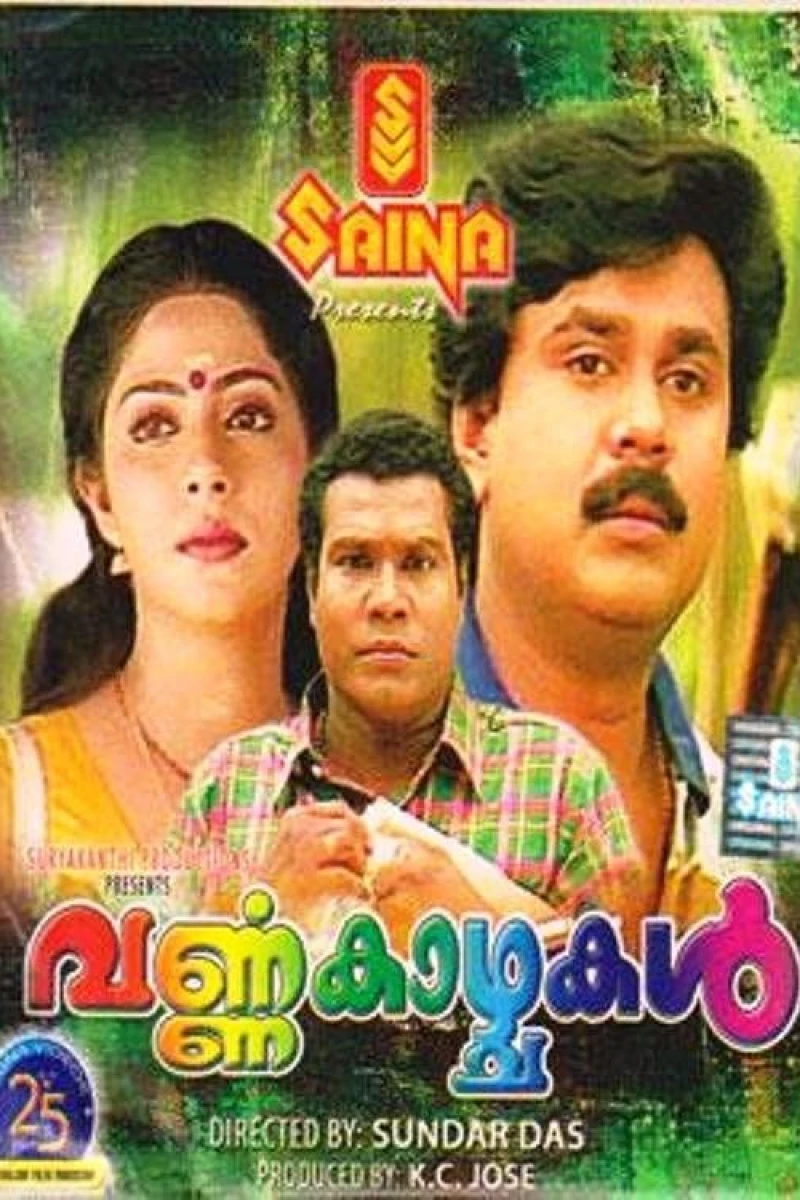 Varnnakazhchakal Poster