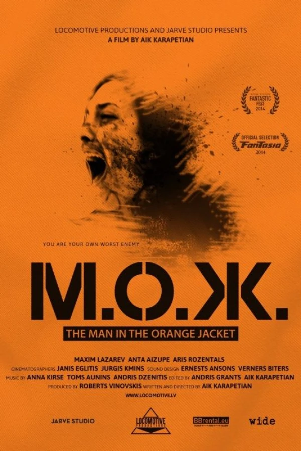 The Man in the Orange Jacket Poster