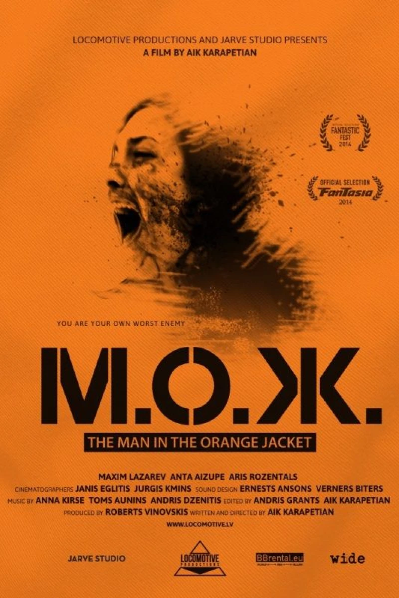 The Man in the Orange Jacket Poster