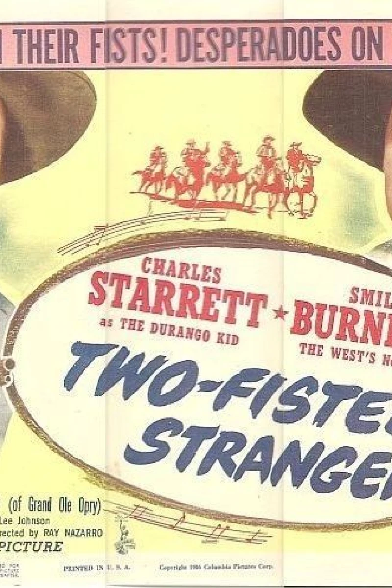 Two-Fisted Stranger Poster