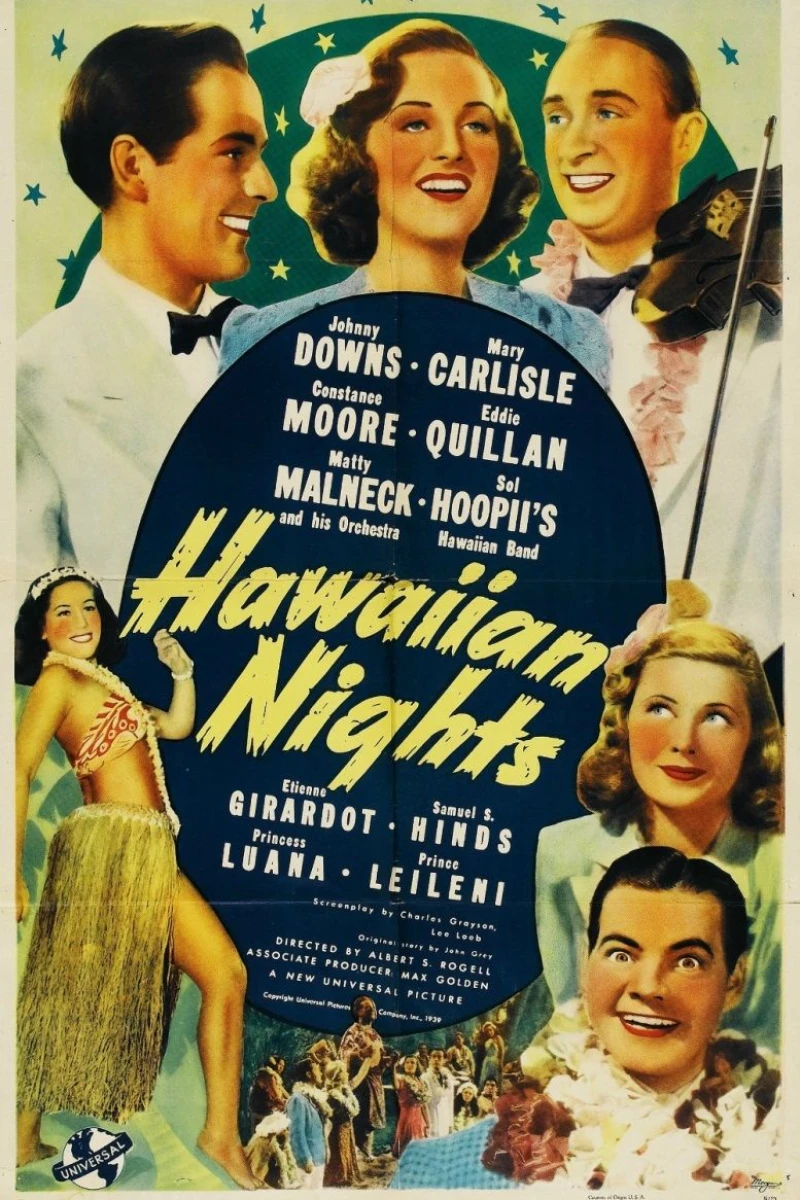 Hawaiian Nights Poster