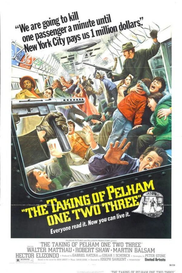 Pelham 1-2-3 kapat Poster