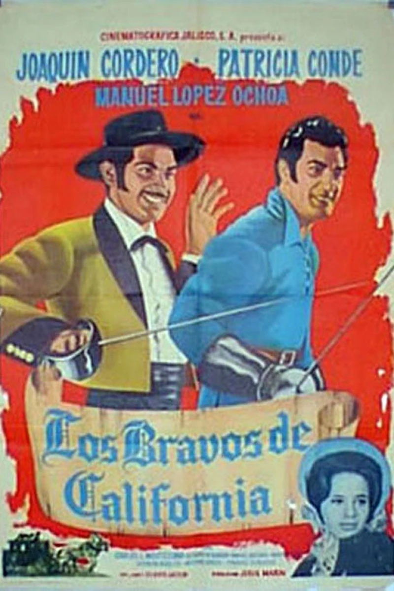 Los bravos de California Poster