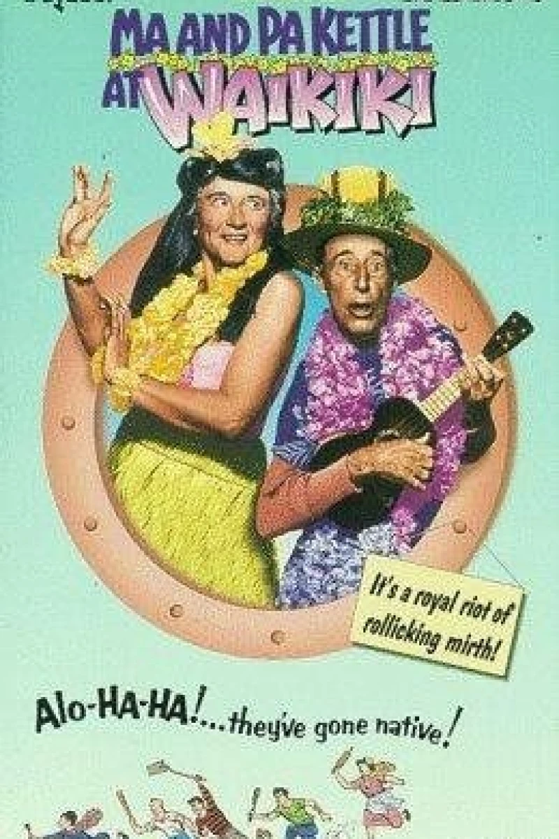 Ma and Pa Kettle at Waikiki Poster