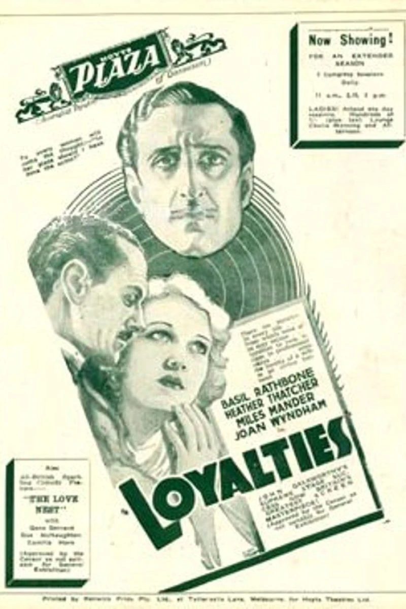 Loyalties Poster