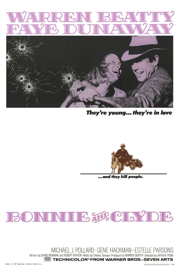 Bonnie och Clyde Poster