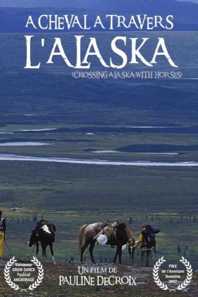 A cheval à travers l'Alaska