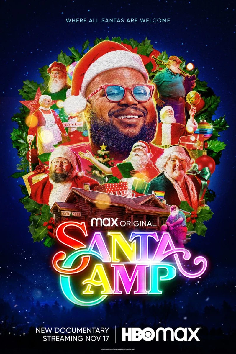 Santa Camp Poster