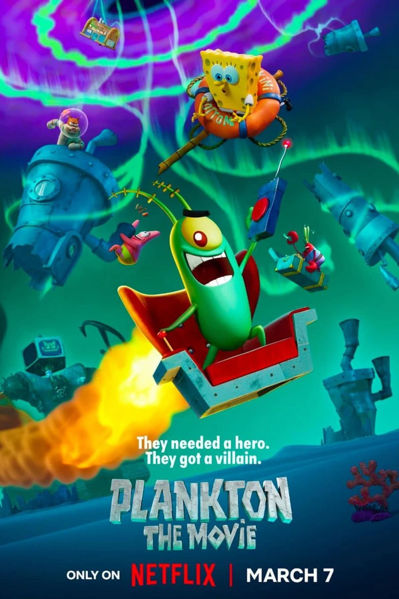 Plankton: Filmen Poster
