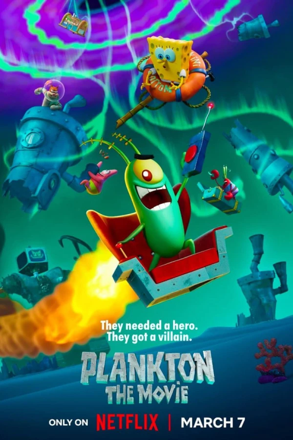Plankton: Filmen Poster