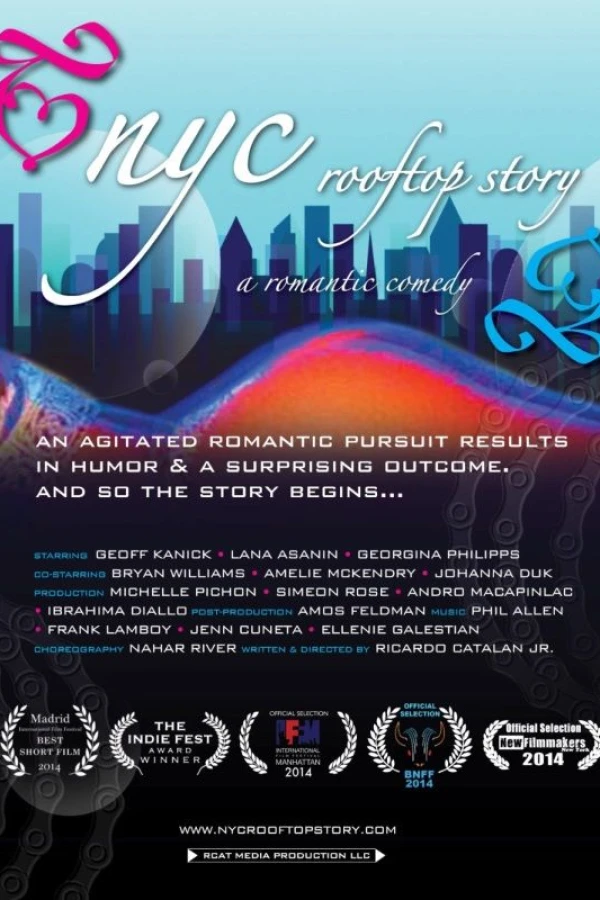NYC Rooftop Story Poster