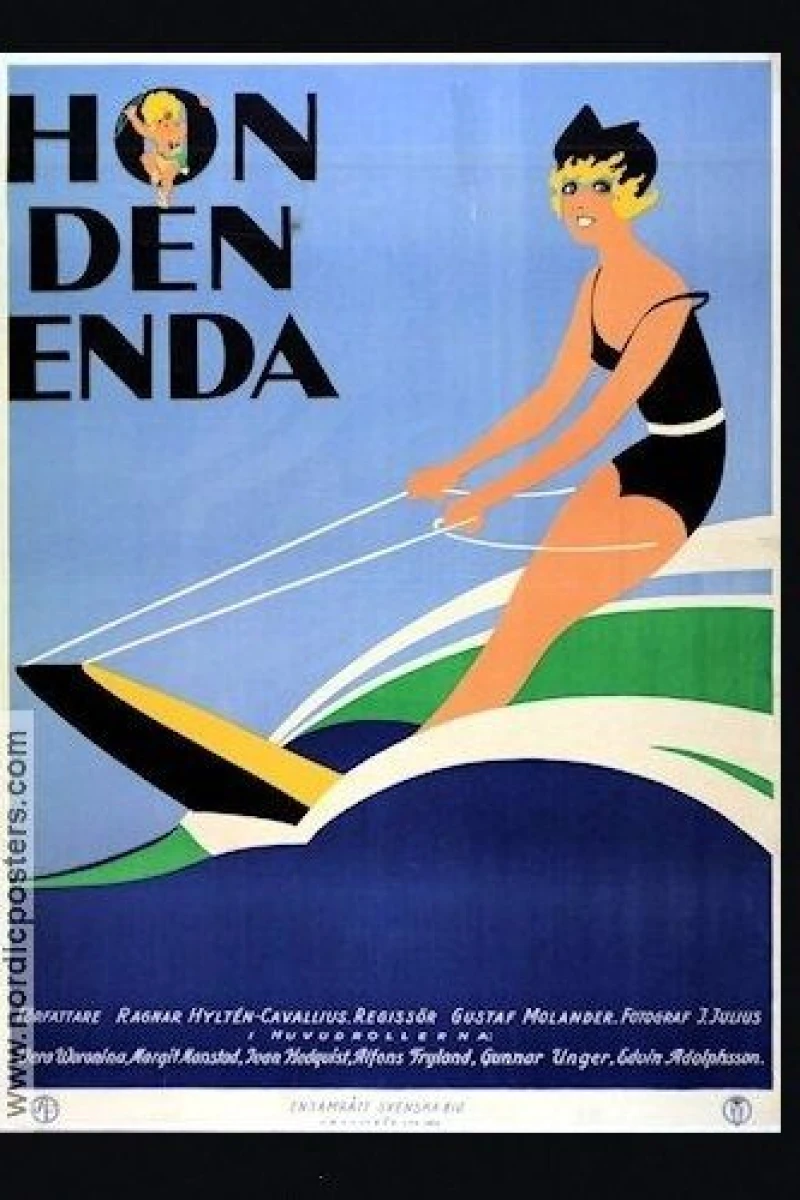 Hon, den enda Poster