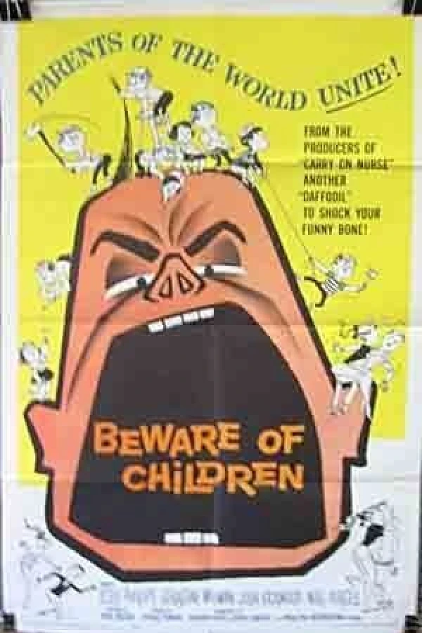 Beware of Children Poster