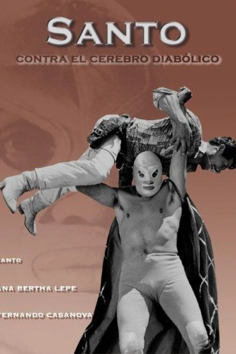 Santo and the Diabolical Brain Poster