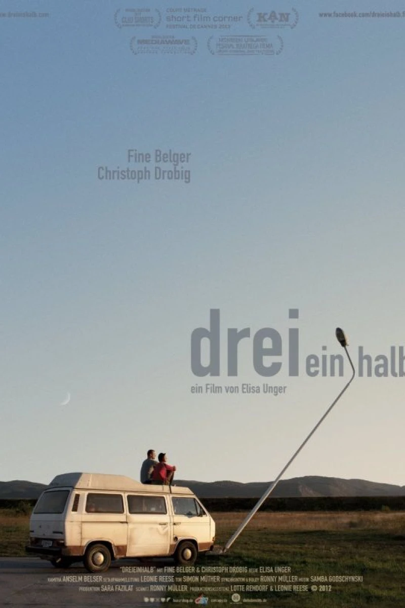 Dreieinhalb Poster