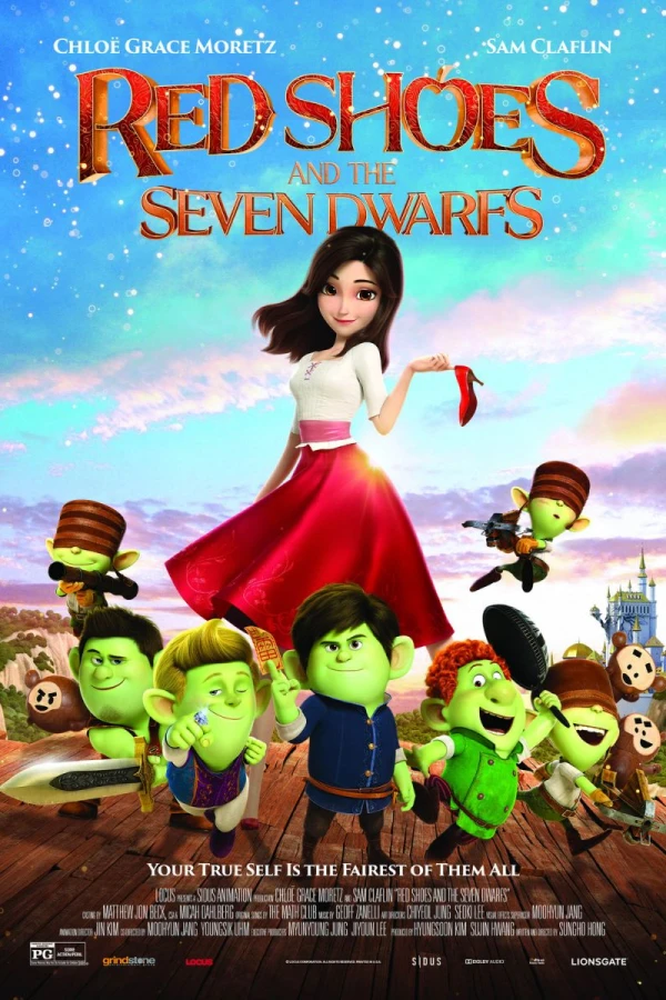 Red Shoes and the Seven Dwarfes Poster