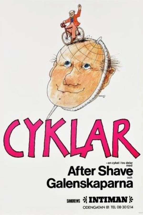 Galenskaparna After Shave - Cyklar Poster