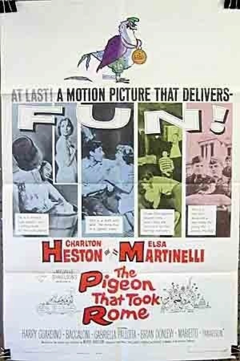 The Pigeon That Took Rome Poster
