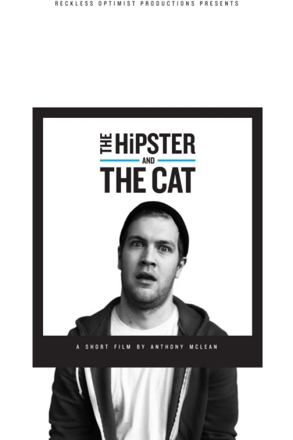 The Hipster and the Cat Poster