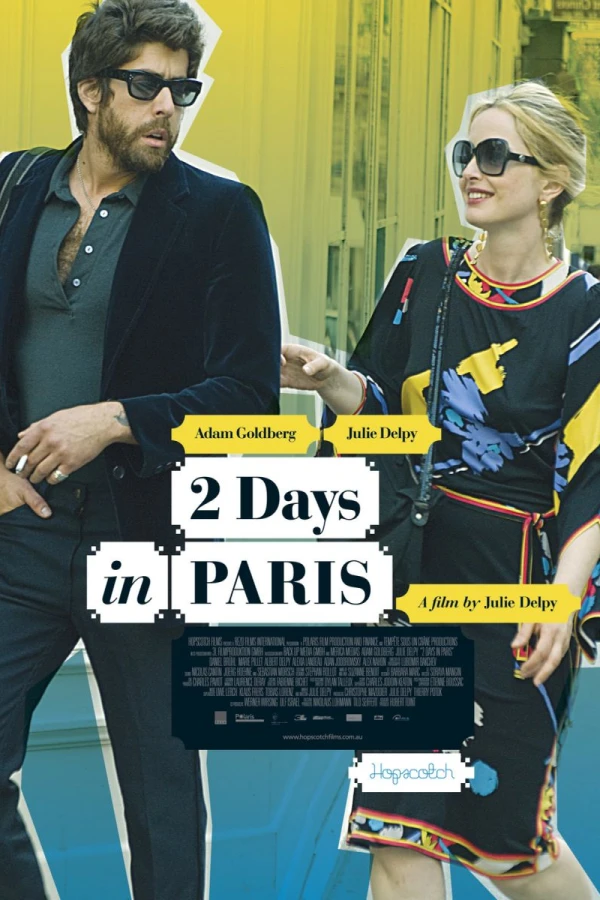 2 dagar i Paris Poster