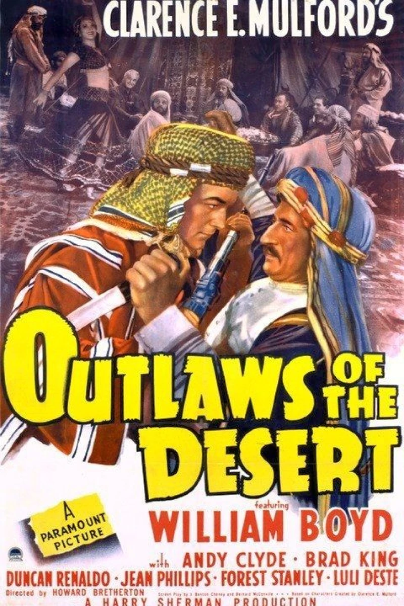 Outlaws of the Desert Poster