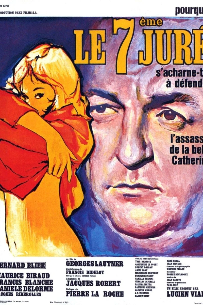 Le septième juré Poster