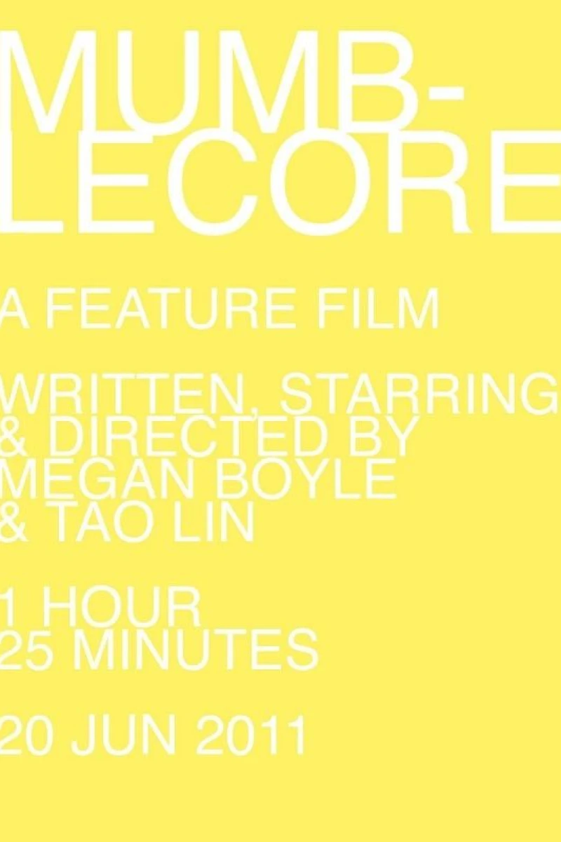 Mumblecore Poster