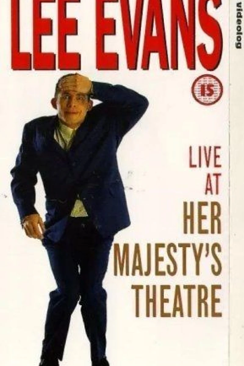 Lee Evans: Live at Her Majesty's Poster