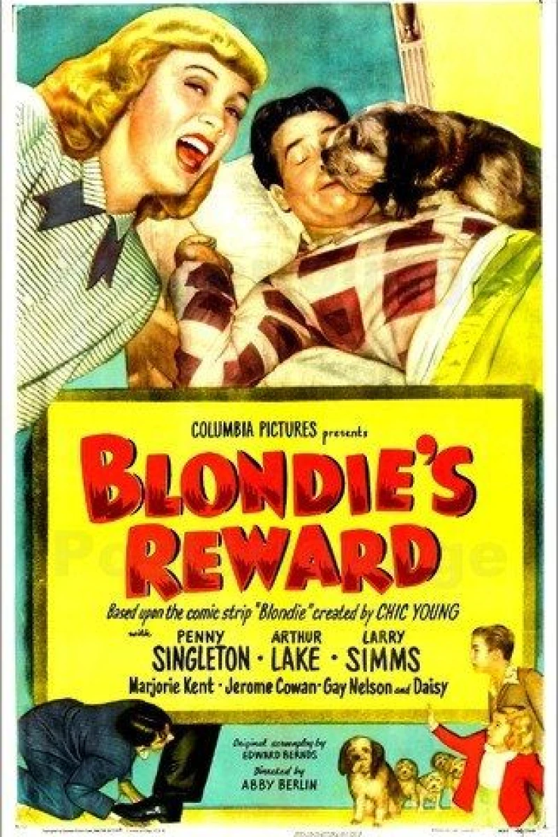 Blondie's Reward Poster