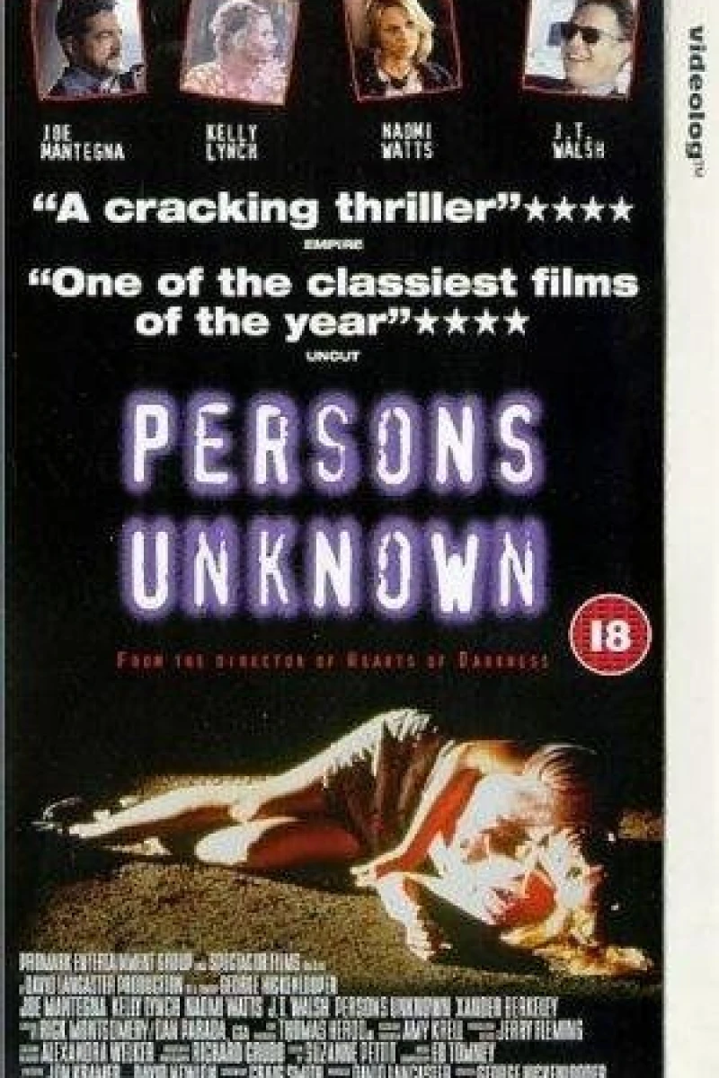 Persons Unknown Poster