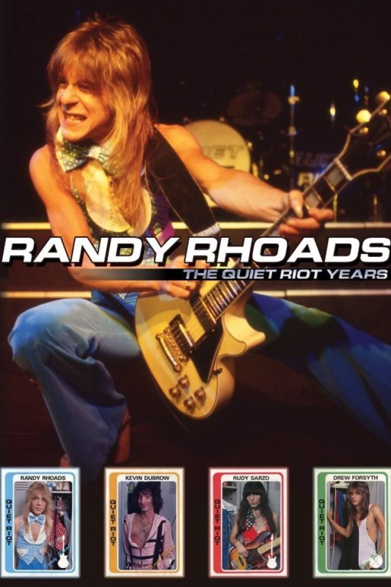 Randy Rhoads the Quiet Riot Years Poster