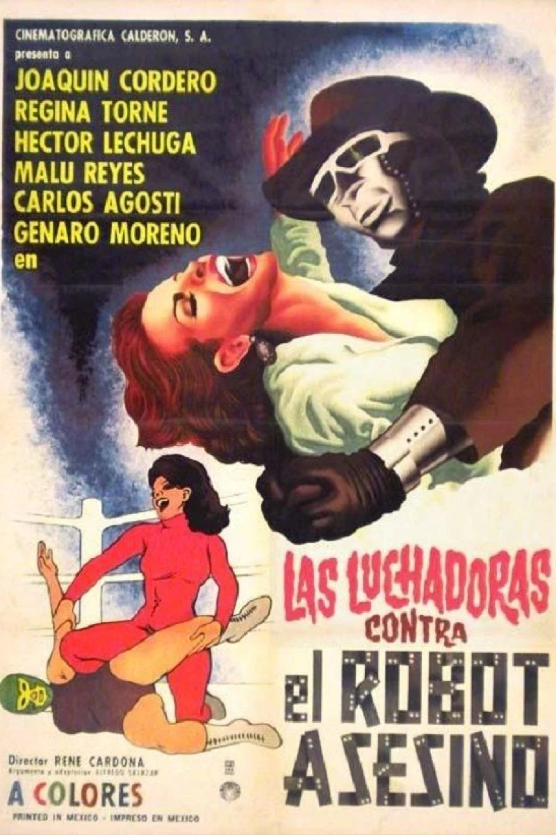 Las luchadoras vs el robot asesino Poster