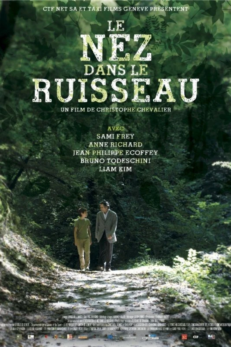 Le nez dans le ruisseau Poster