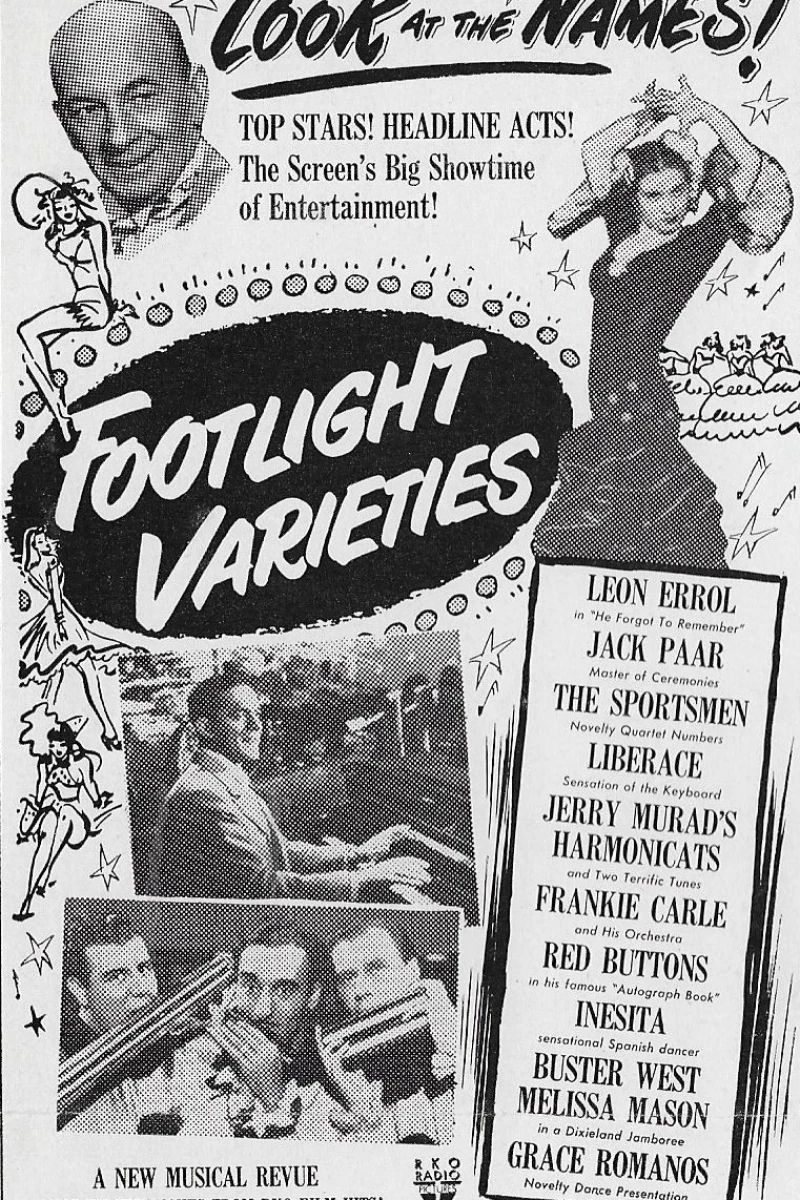 Footlight Varieties Poster