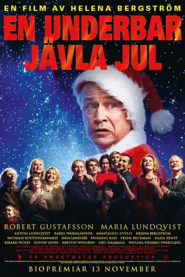 En underbar jävla jul Poster