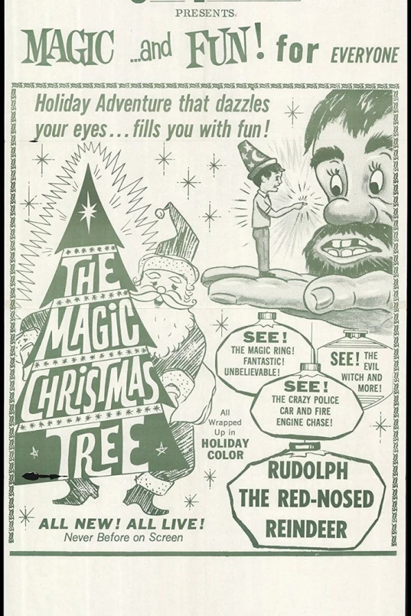 Magic Christmas Tree Poster