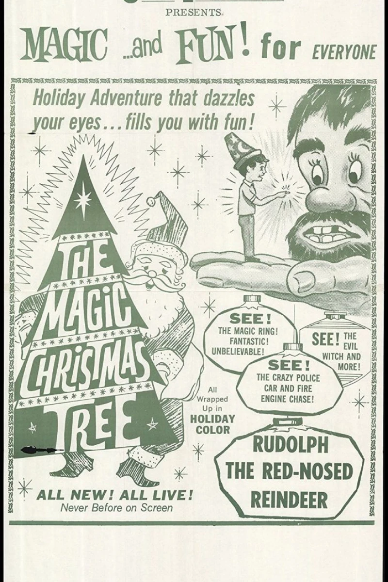 Magic Christmas Tree Poster