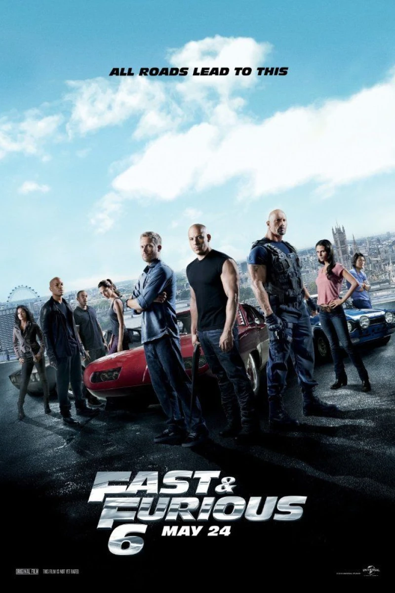Fast Furious 6 Poster