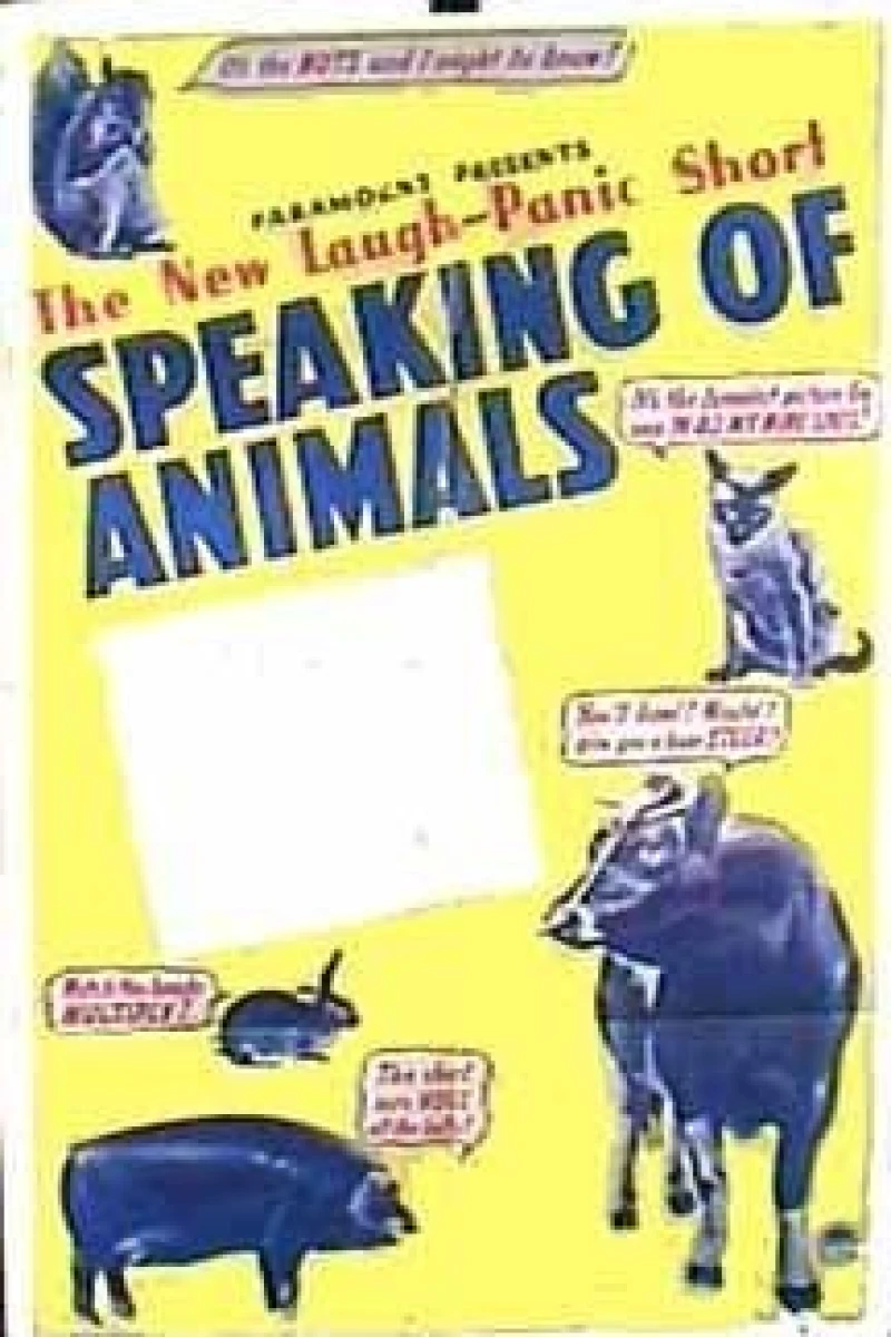 Speaking of Animals Down on the Farm Poster